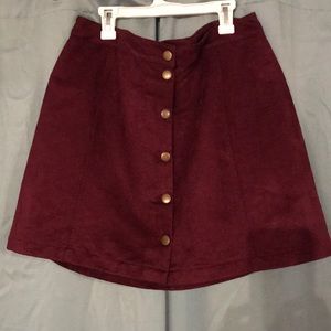Suede-feel mini skirt Old Navy size 12
